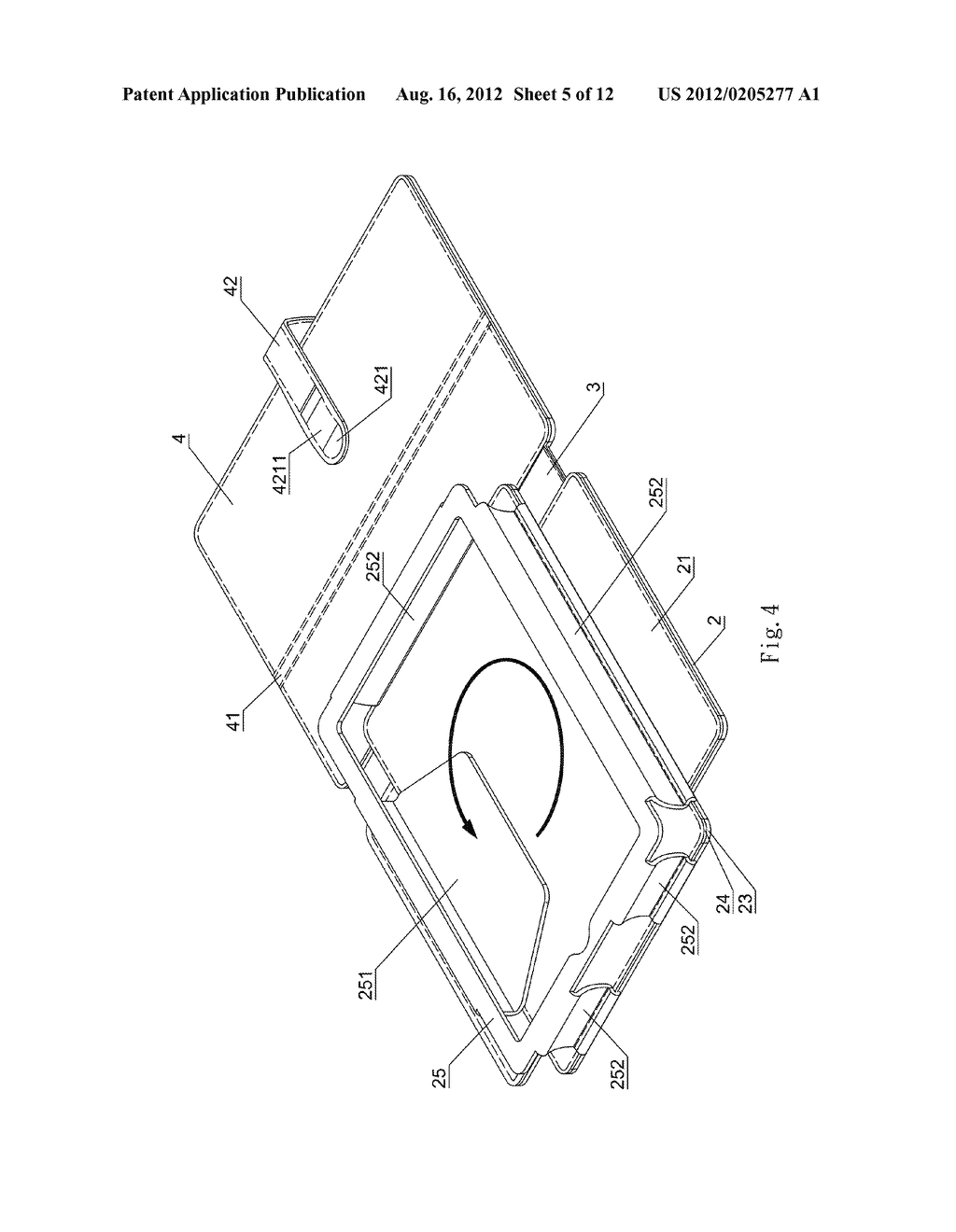 TABLET PERSONAL COMPUTER COVER STRUCTURE - diagram, schematic, and image 06