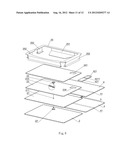 TABLET PERSONAL COMPUTER COVER STRUCTURE diagram and image