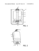 DEVICE FOR SUBJECTING A LIQUID TO A PURIFYING PROCESS diagram and image