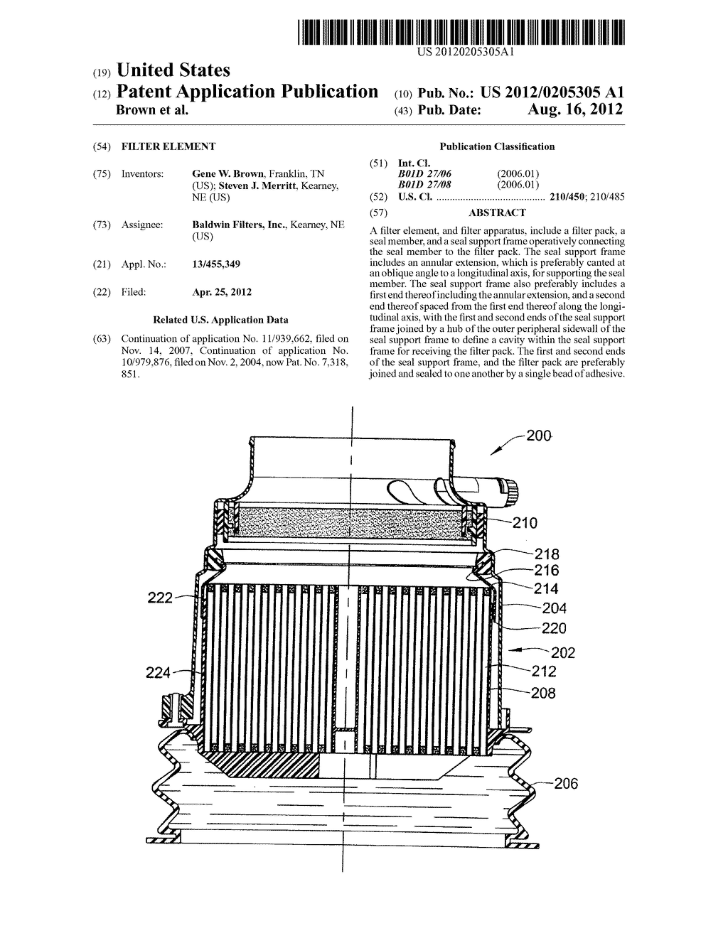 Filter Element - diagram, schematic, and image 01