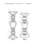 Modular Candle Stacks diagram and image