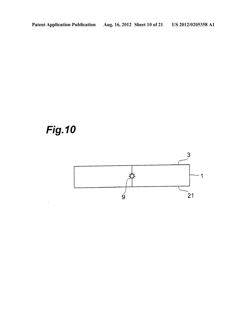 METHOD OF CUTTING AN OBJECT TO BE PROCESSED - diagram, schematic, and image 11