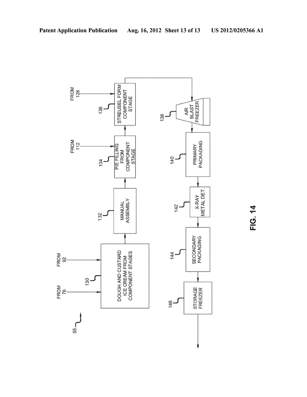 MICROWAVEABLE PACKAGING FOR FOOD PRODUCTS INCLUDING A FROZEN COMPONENT - diagram, schematic, and image 14