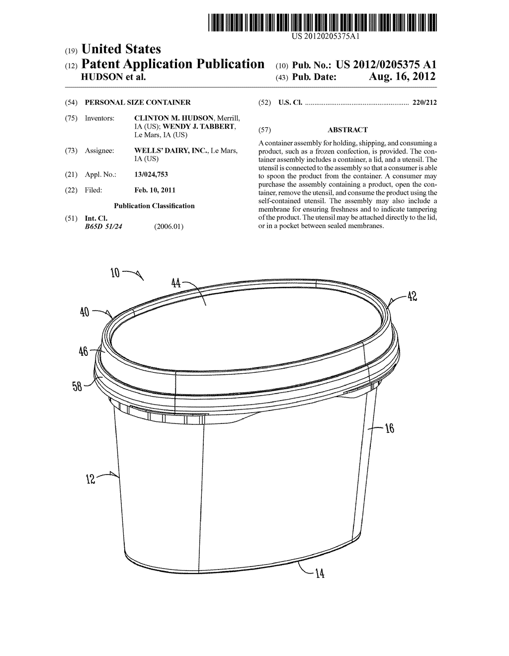 PERSONAL SIZE CONTAINER - diagram, schematic, and image 01