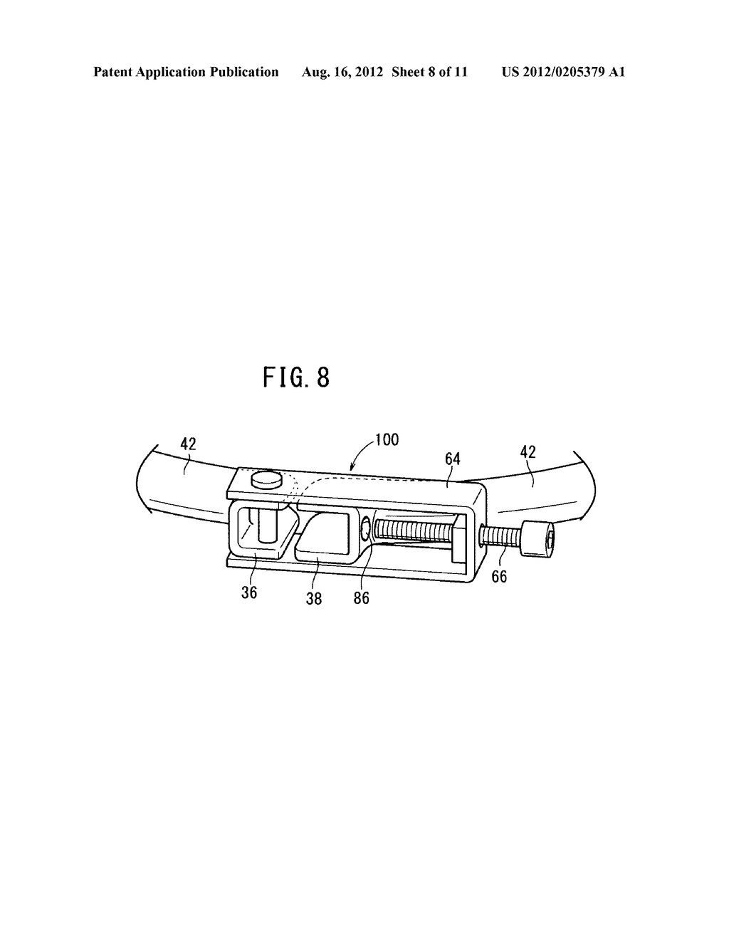 BAND COUPLING AND PRESSURE CONTAINER WITH SAME - diagram, schematic, and image 09