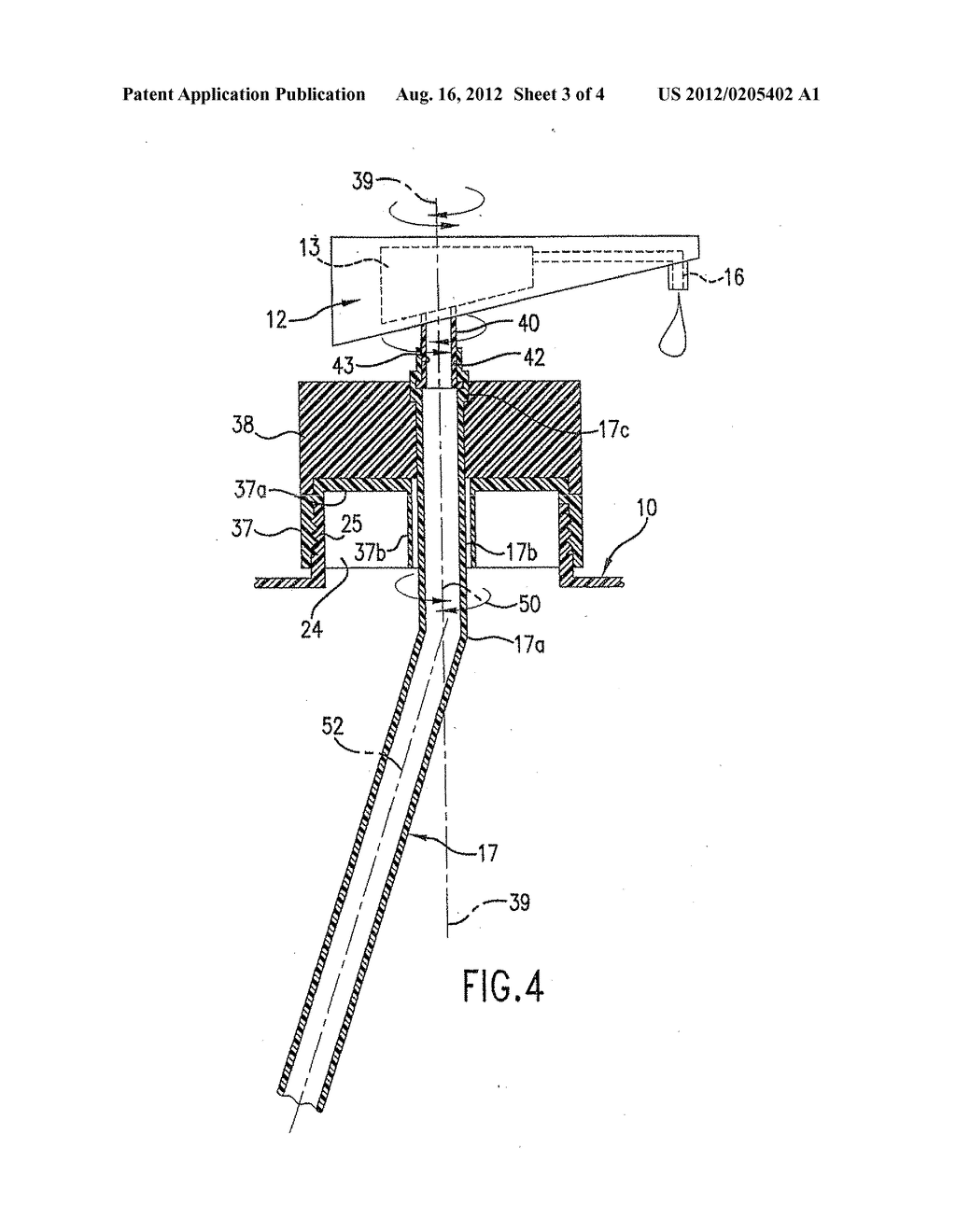 CONTAINER AND ASSOCIATED DISPENSER FOR LIQUID MATERIALS - diagram, schematic, and image 04