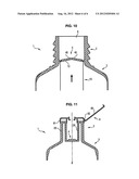 Tube head provided with an air non-return valve diagram and image