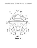 Double Strap Carrying System and Base Stand for Golf Bags and Other     Shoulder-Borne Articles diagram and image