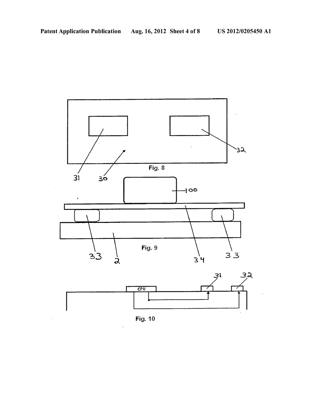 Method for Broadcasting a Magnetic Stripe Data Packet from an Electronic     Smart Card - diagram, schematic, and image 05