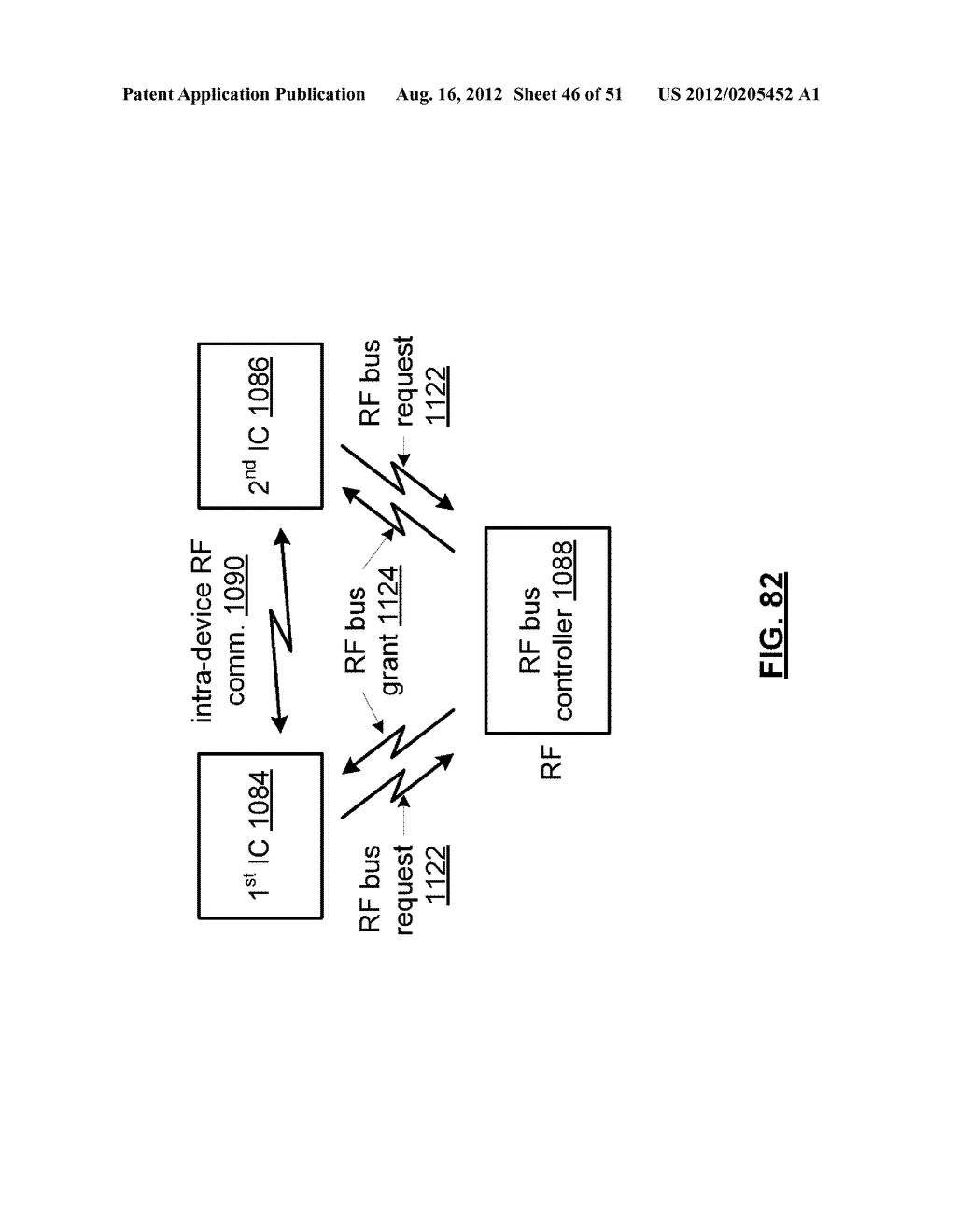 RFID INTEGRATED CIRCUIT WITH INTEGRATED ANTENNA STRUCTURE - diagram, schematic, and image 47