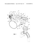 Flexible Hose Drop Securement System and Method diagram and image