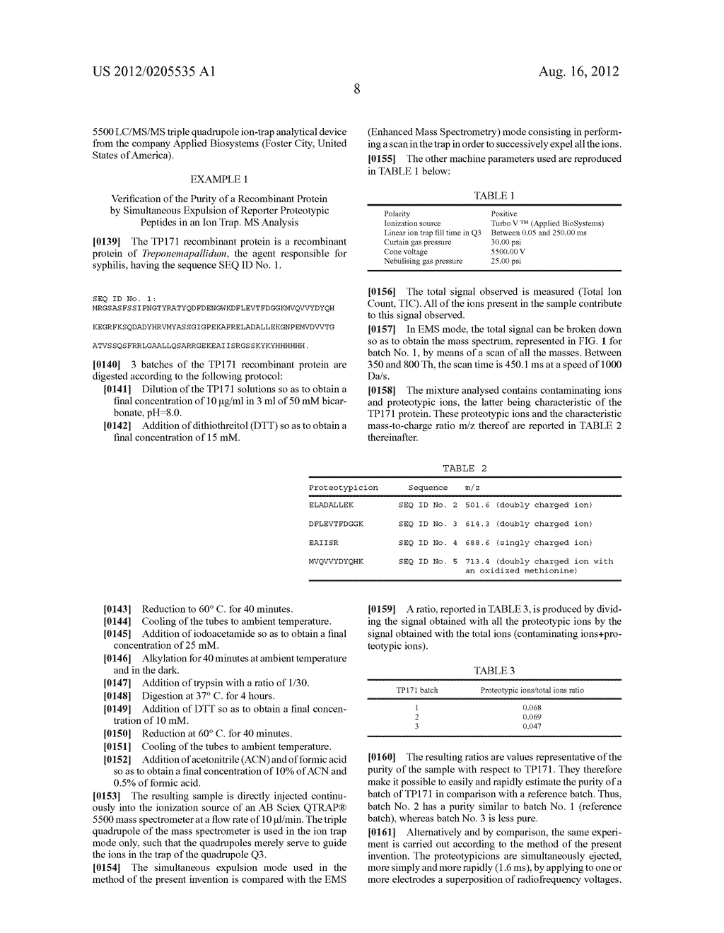 METHOD FOR DETECTING MOLECULES THROUGH MASS SPECTROMETRY - diagram, schematic, and image 14