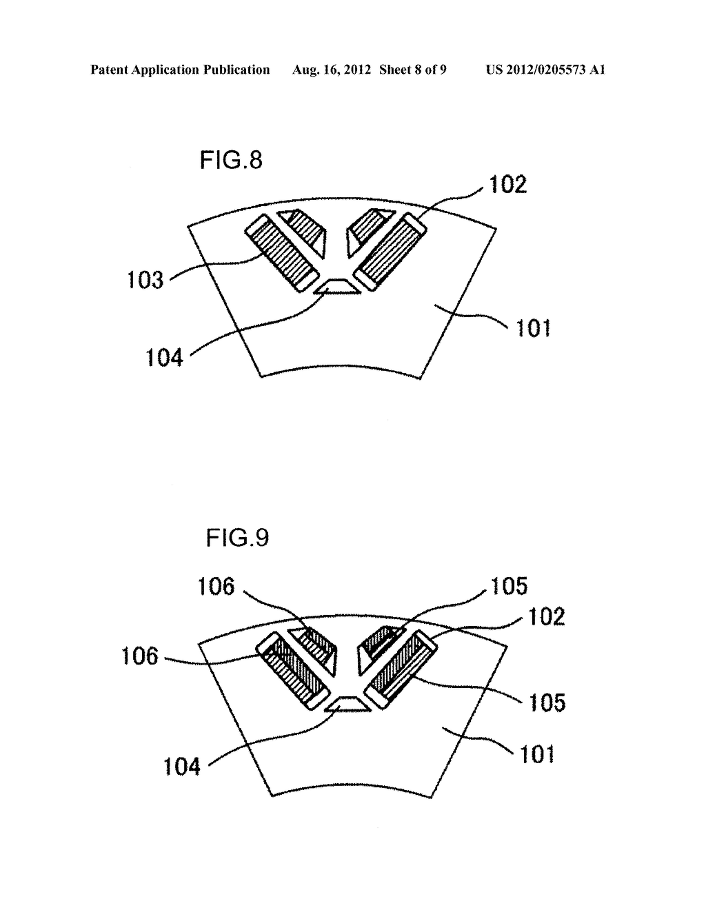 Rotating Machine with Sintered Magnet and Method for Producing Sintered     Magnet - diagram, schematic, and image 09