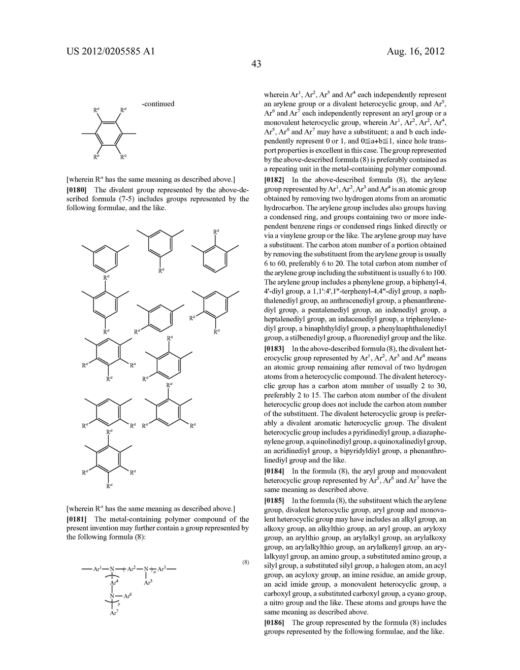 METAL COMPLEX, POLYMER COMPOUND AND DEVICE USING THE SAME - diagram, schematic, and image 44