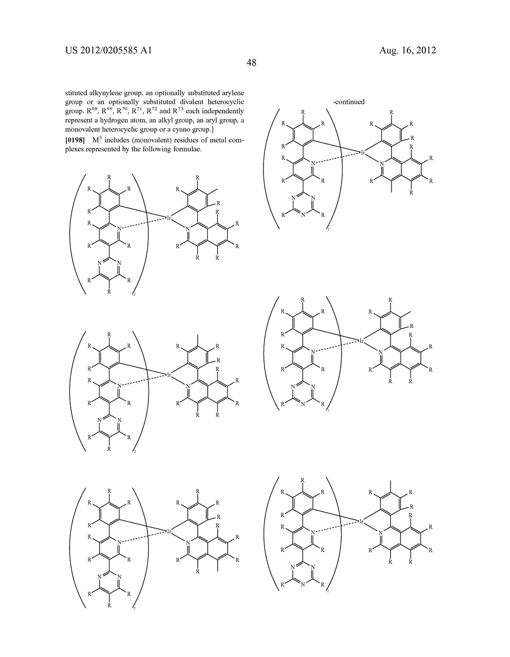 METAL COMPLEX, POLYMER COMPOUND AND DEVICE USING THE SAME - diagram, schematic, and image 49