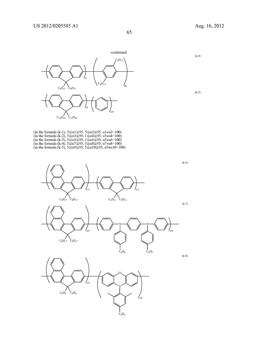 METAL COMPLEX, POLYMER COMPOUND AND DEVICE USING THE SAME - diagram, schematic, and image 66