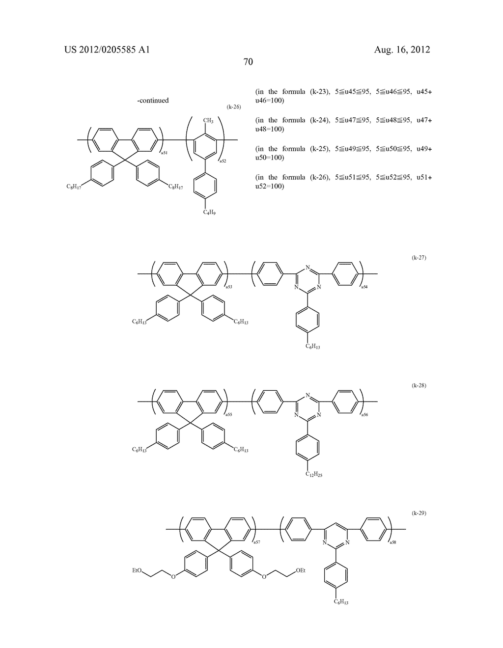 METAL COMPLEX, POLYMER COMPOUND AND DEVICE USING THE SAME - diagram, schematic, and image 71