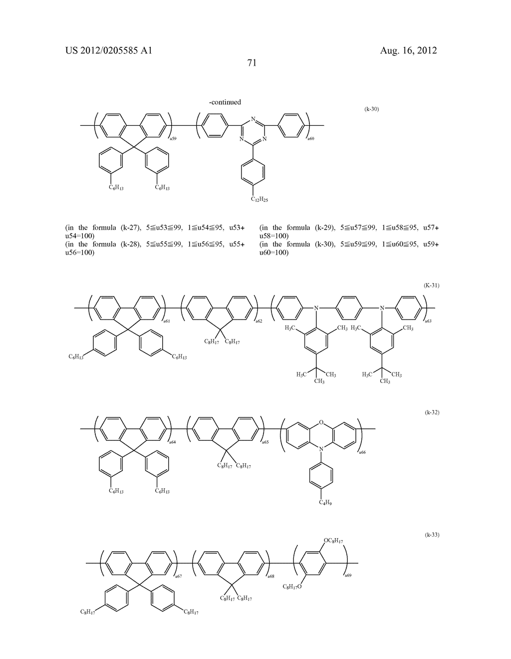 METAL COMPLEX, POLYMER COMPOUND AND DEVICE USING THE SAME - diagram, schematic, and image 72
