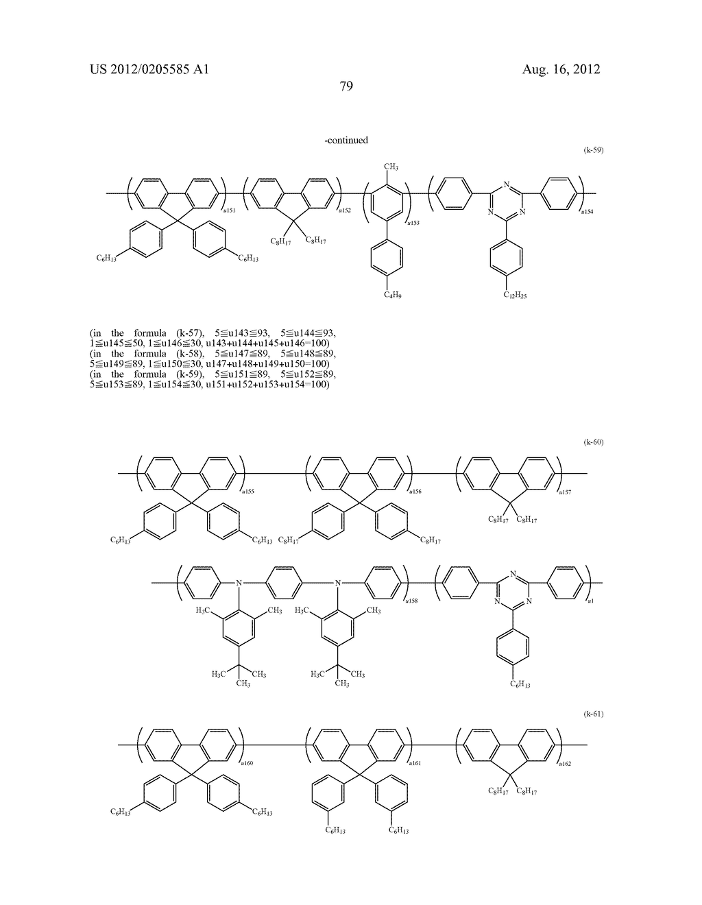 METAL COMPLEX, POLYMER COMPOUND AND DEVICE USING THE SAME - diagram, schematic, and image 80