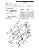 Apparatus for Forming Temporary Guardrail on Stairs diagram and image