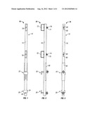 Apparatus for Forming Temporary Guardrail on Stairs diagram and image