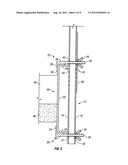 Apparatus for Forming Temporary Guardrail on Stairs diagram and image