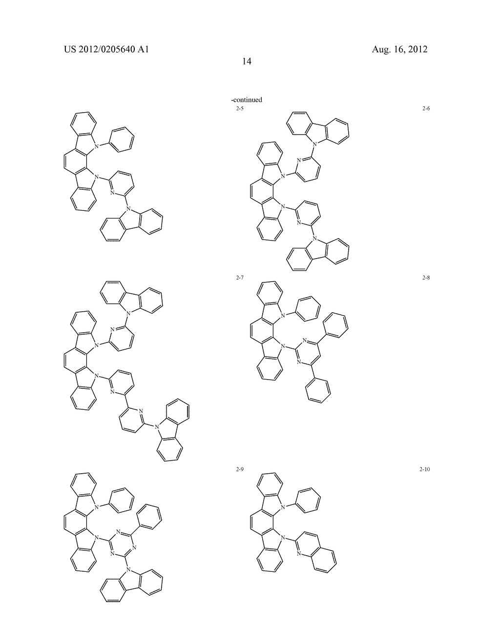 ORGANIC ELECTROLUMINESCENT DEVICE - diagram, schematic, and image 17