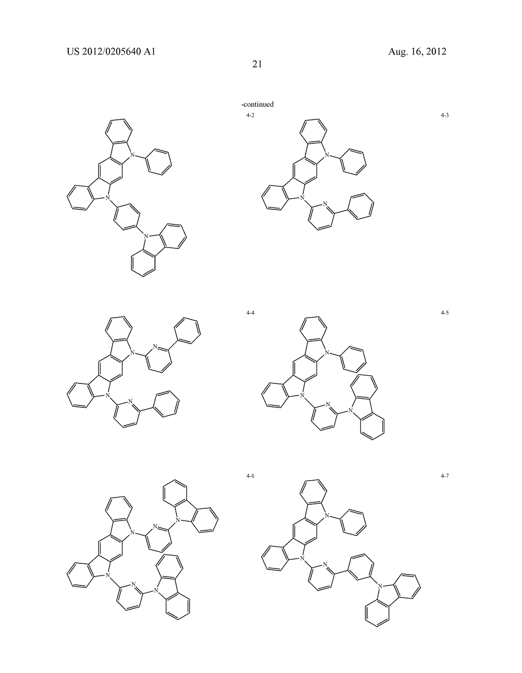 ORGANIC ELECTROLUMINESCENT DEVICE - diagram, schematic, and image 24