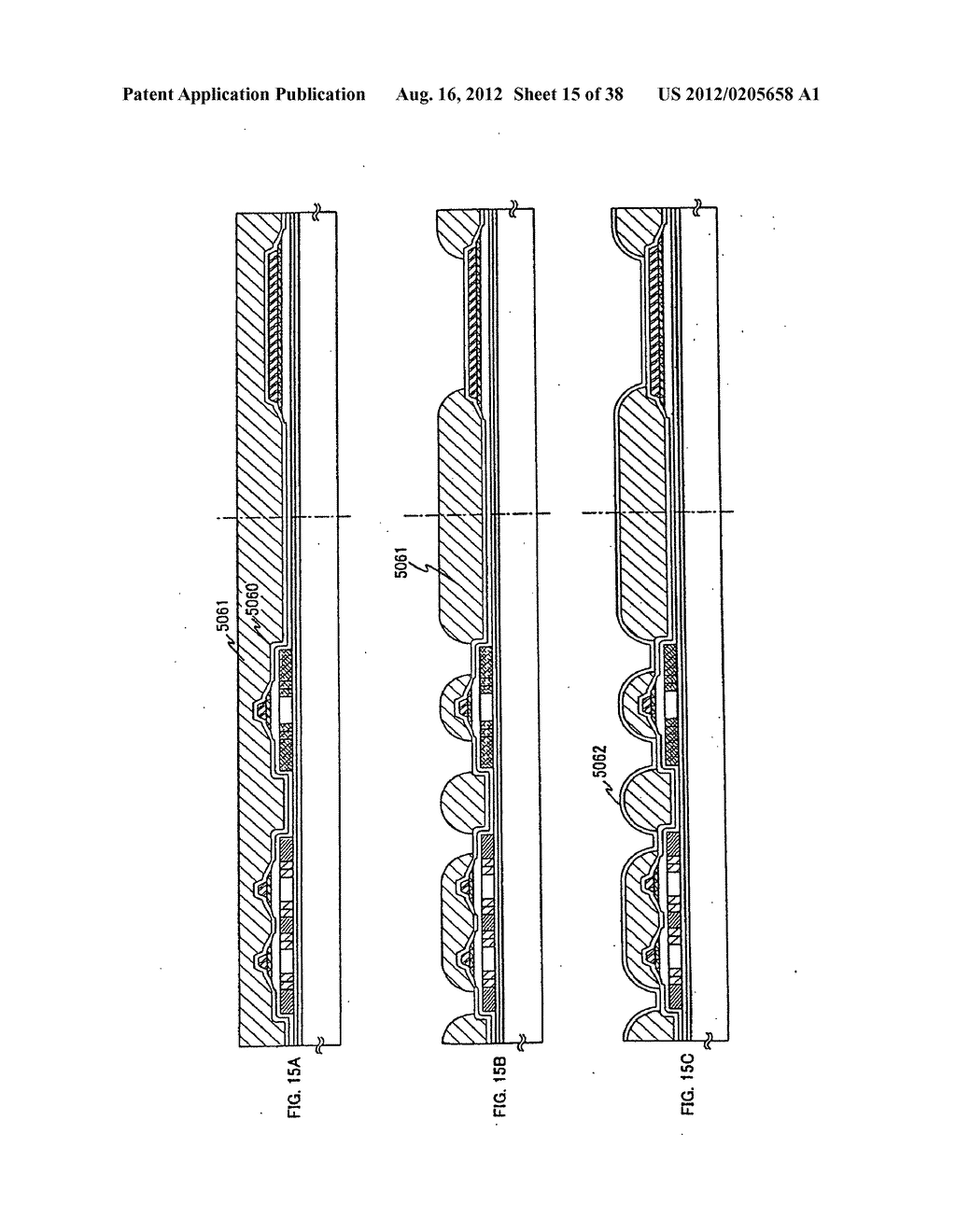 SEMICONDUCTOR DISPLAY DEVICE AND METHOD OF MANUFACTURING THE SAME - diagram, schematic, and image 16