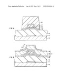 METHOD OF MANUFACTURING THIN FILM TRANSISTOR, THIN FILM TRANSISTOR, AND     DISPLAY UNIT diagram and image