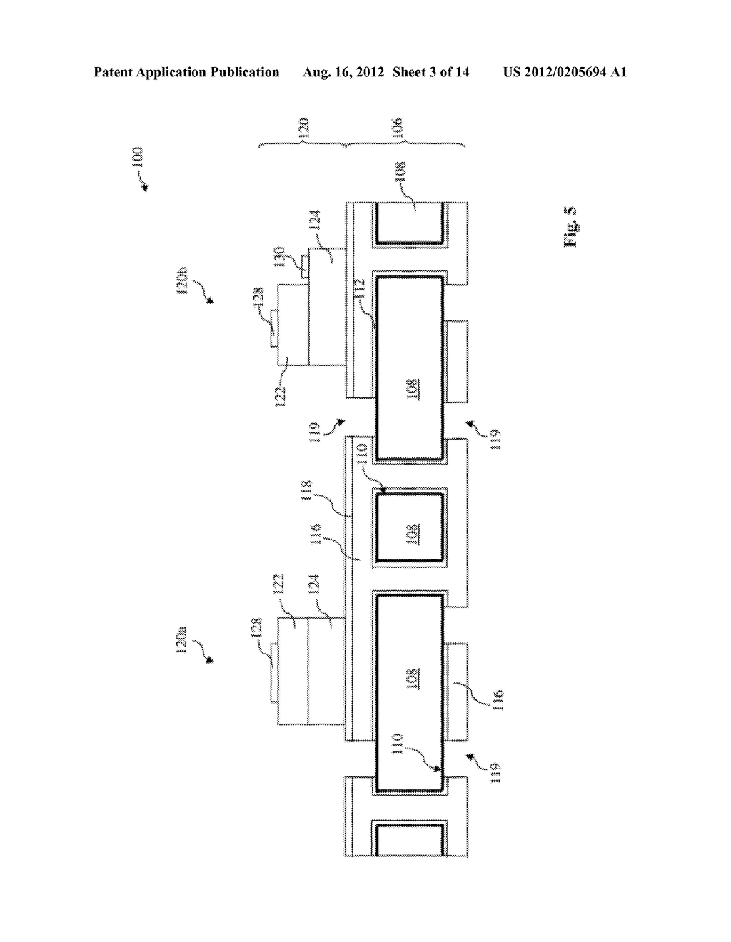 METHOD OF FORMING A LIGHT EMITTING DIODE EMITTER SUBSTRATE WITH HIGHLY     REFLECTIVE METAL BONDING - diagram, schematic, and image 04