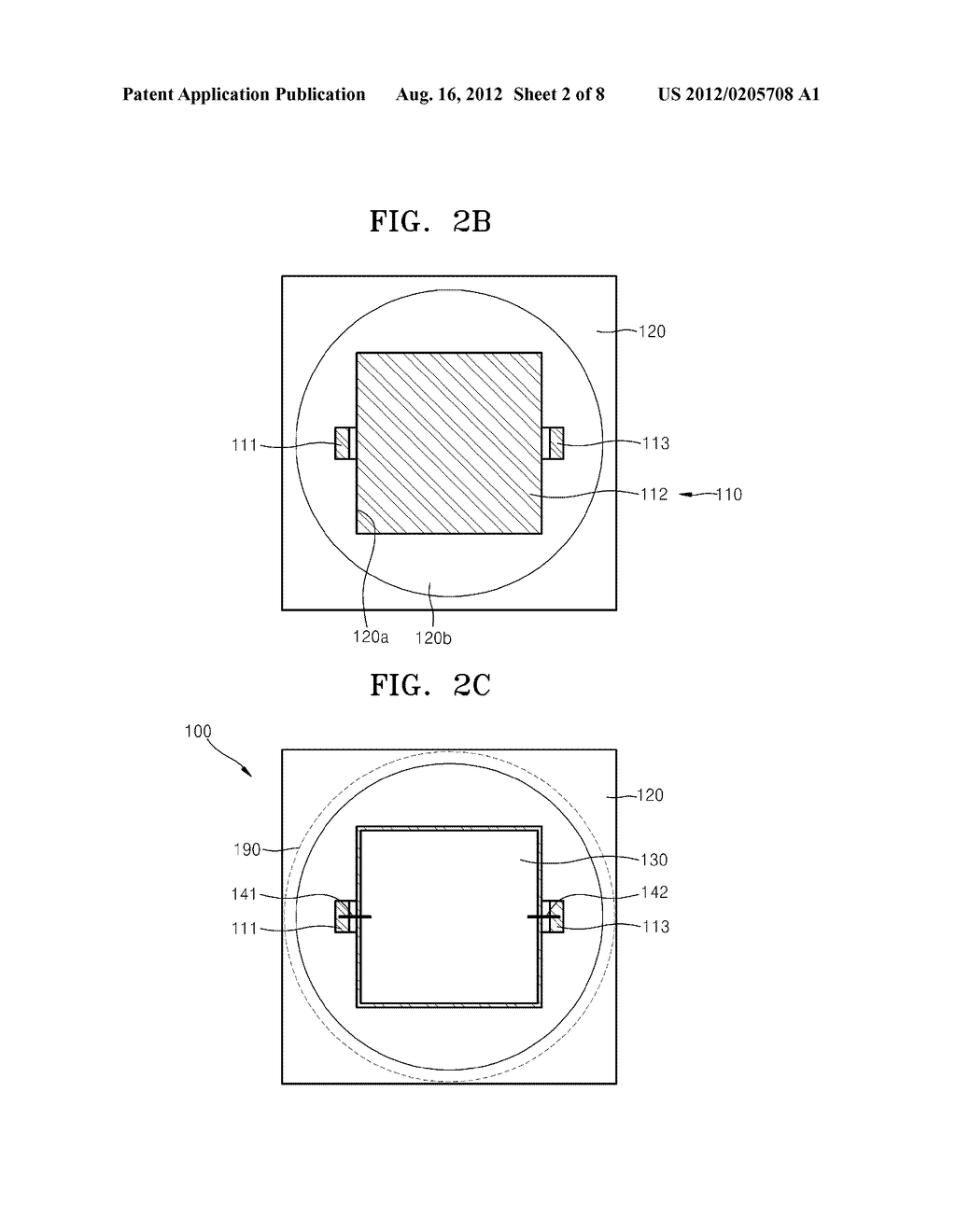 LIGHT-EMITTING DEVICE PACKAGE AND METHOD OF MANUFACTURING THE SAME - diagram, schematic, and image 03