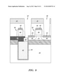 INTEGRATED CIRCUITS COMPRISING AN ACTIVE TRANSISTOR ELECTRICALLY CONNECTED     TO A TRENCH CAPACITOR BY AN OVERLYING CONTACT diagram and image