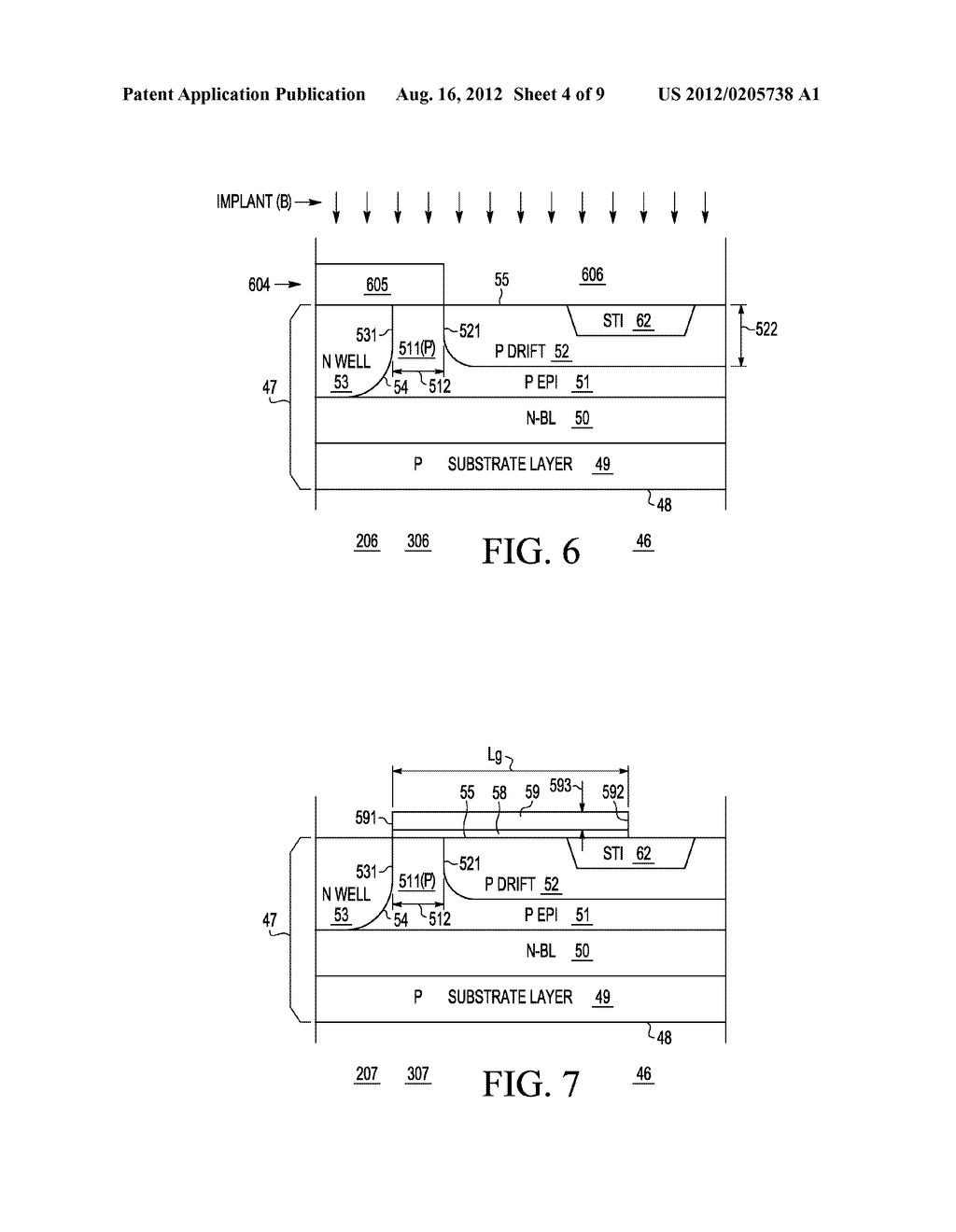 NEAR ZERO CHANNEL LENGTH FIELD DRIFT LDMOS - diagram, schematic, and image 05