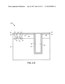 DEVICE WITH POST-CONTACT BACK END OF LINE THROUGH-HOLE VIA INTEGRATION diagram and image