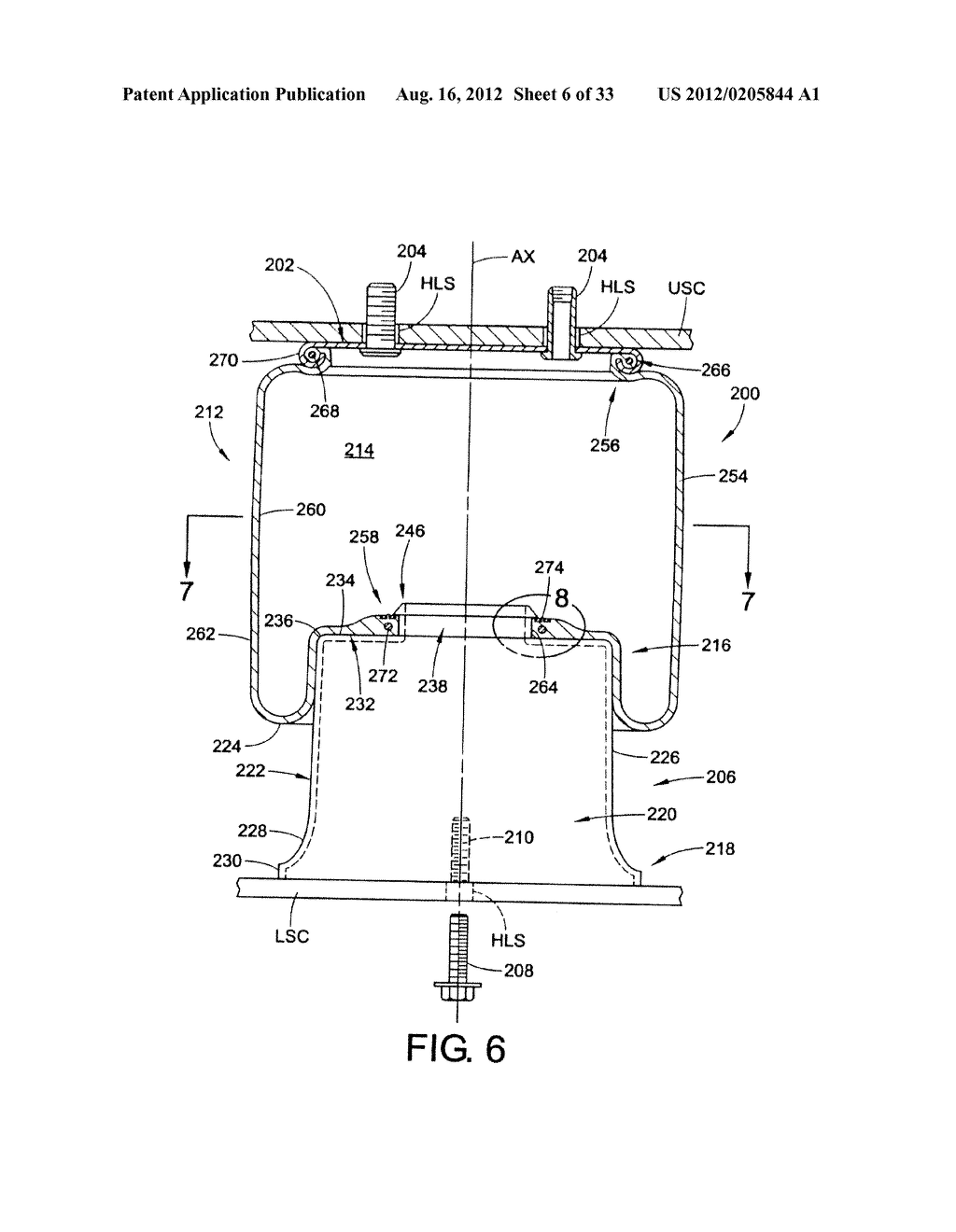 FLEXIBLE SLEEVE, GAS SPRING ASSEMBLY AND METHOD - diagram, schematic, and image 07