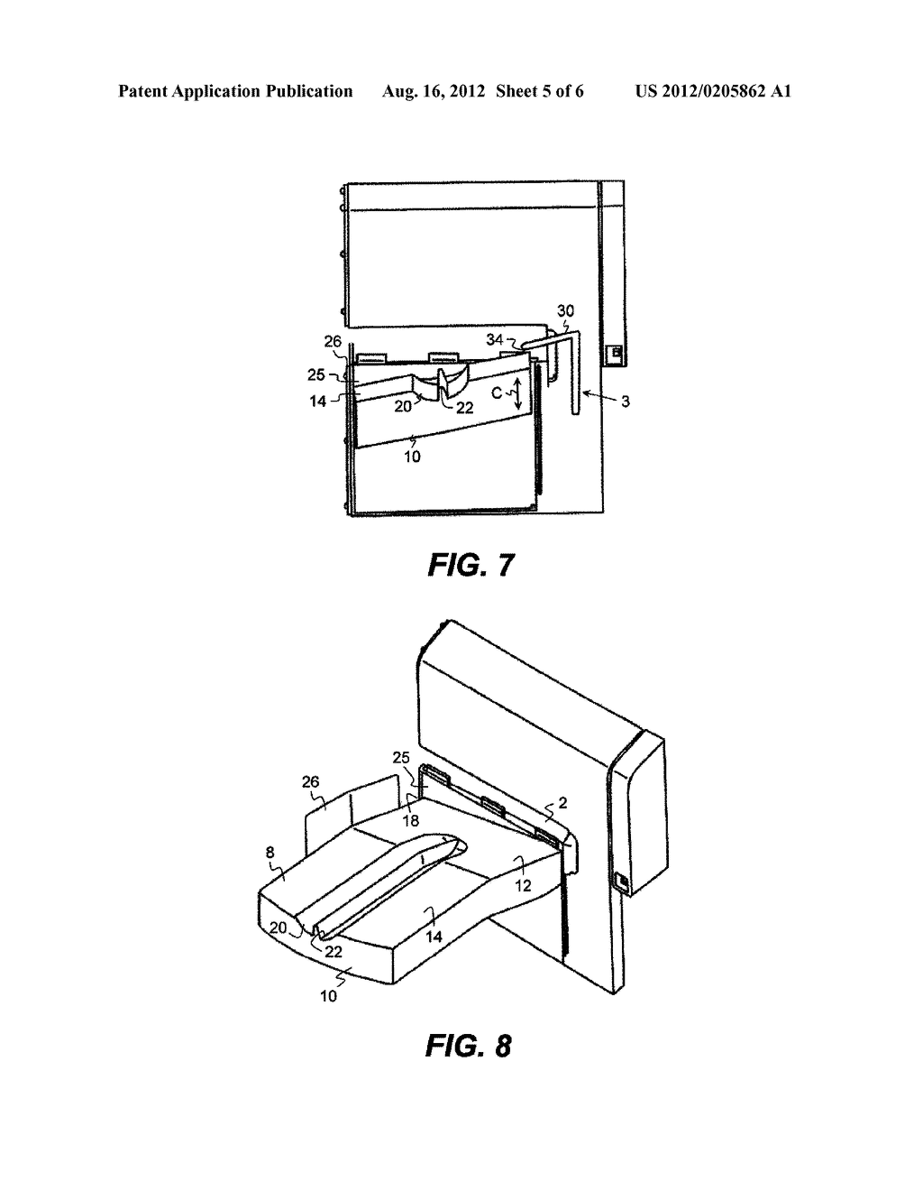 DEVICE AND METHOD FOR DEPOSITING SHEET-SHAPED SUBSTRATES SO AS TO FORM A     STACK - diagram, schematic, and image 06