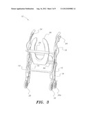 SHOWER CHAIR/WALKER COMBINATION diagram and image