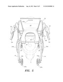 SHOWER CHAIR/WALKER COMBINATION diagram and image