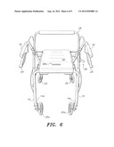 SHOWER CHAIR/WALKER COMBINATION diagram and image