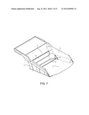 Truck body for hauling extremely cohesive homogenous materials diagram and image