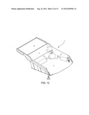 Truck body for hauling extremely cohesive homogenous materials diagram and image