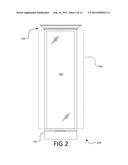 Concealed Security Cabinet diagram and image