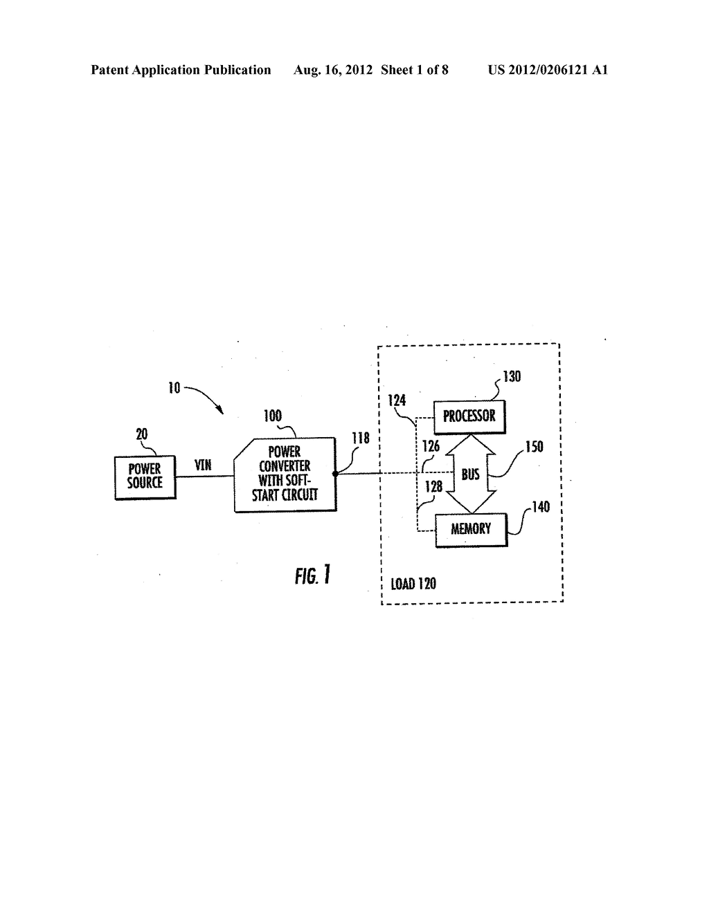 SYSTEM AND METHOD FOR SOFT-STARTING A POWER CONVERTER WITH A PRE-CHARGED     OUTPUT - diagram, schematic, and image 02