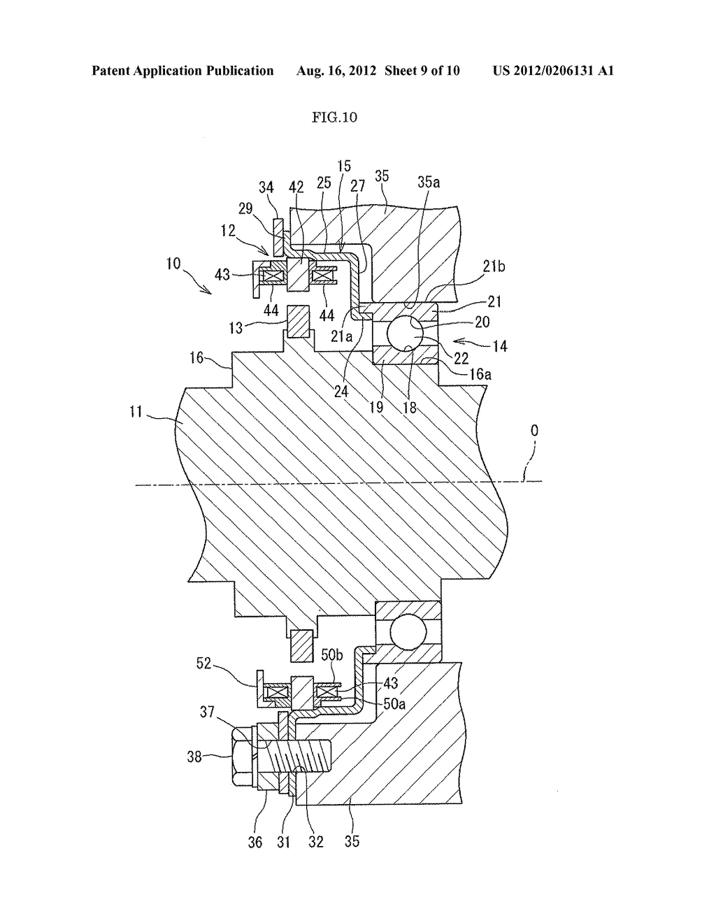 RESOLVER AND RESOLVER-ROLLING BEARING UNIT - diagram, schematic, and image 10