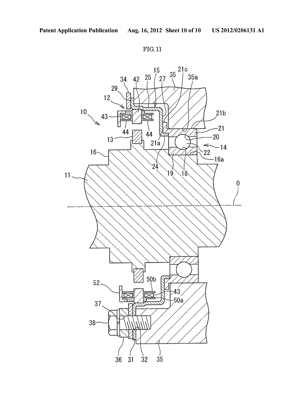 RESOLVER AND RESOLVER-ROLLING BEARING UNIT - diagram, schematic, and image 11