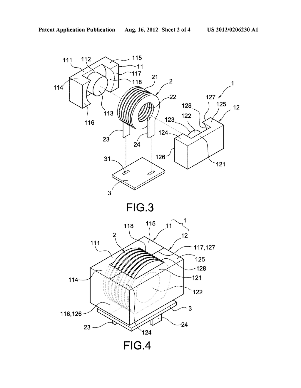 LOW-LOSS CHOKE STRUCTURE WITH NO AIR GAP - diagram, schematic, and image 03