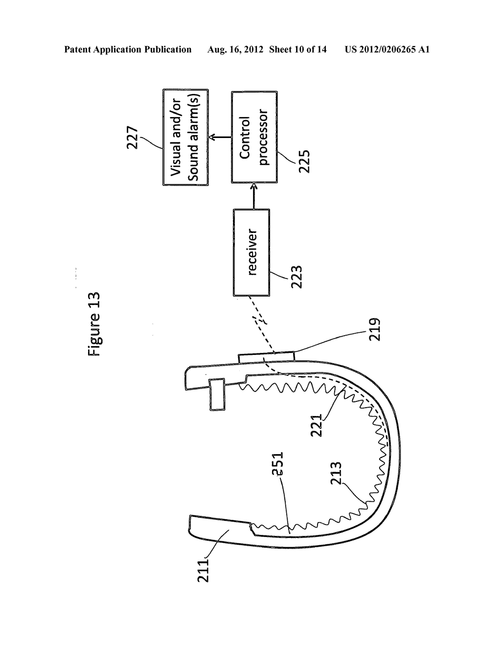 Disposable diaper with wireless alarm system - diagram, schematic, and image 11