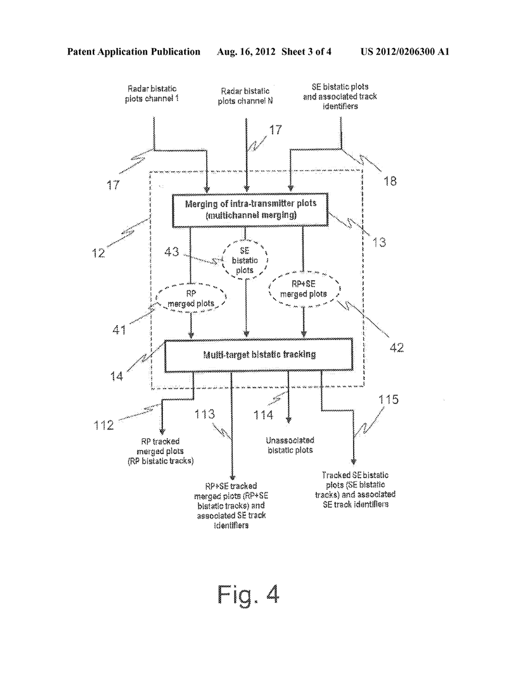 TRACKING METHOD COMBINING A PASSIVE RADAR AND OTHER SENSORS - diagram, schematic, and image 04