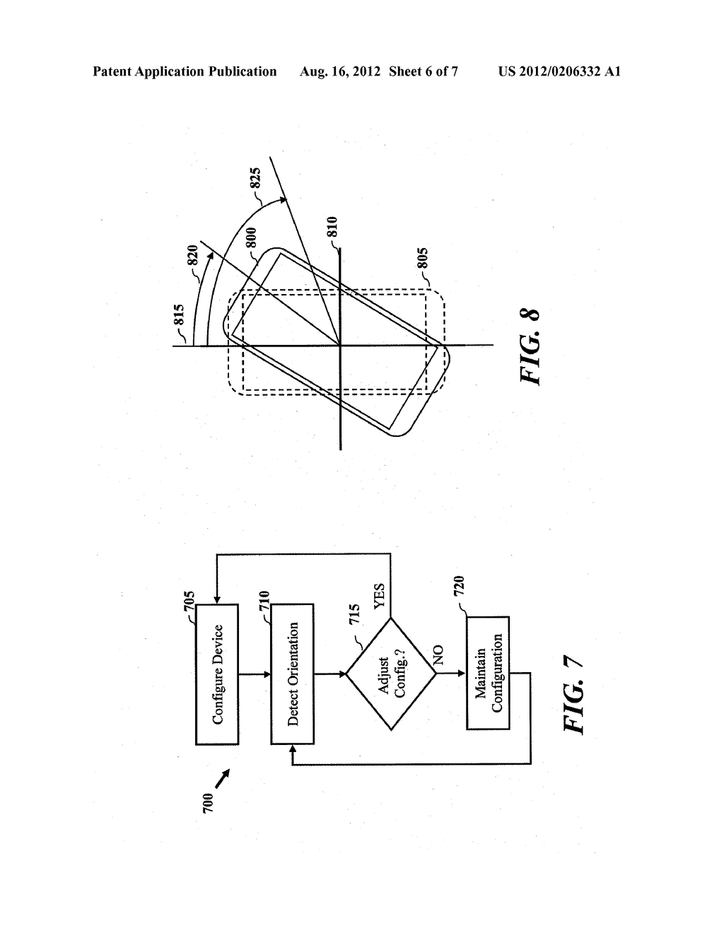 METHOD AND APPARATUS FOR ORIENTATION SENSITIVE BUTTON ASSIGNMENT - diagram, schematic, and image 07